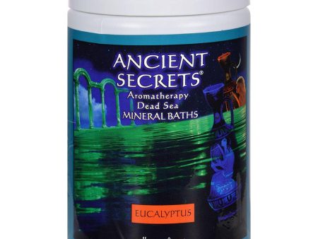 ANCIENT SECRETS - Dead Sea Aromatherapy Bath Salts Eucalyptus - 2 Lbs. (908 g) Online Hot Sale