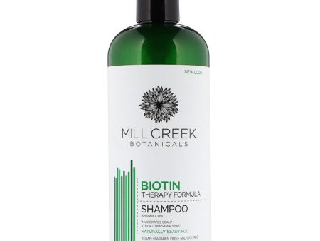 MILL CREEK - Biotin Shampoo - 14 fl. oz. (414ml) For Sale