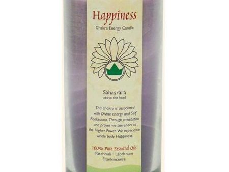 ALOHA BAY - Chakra Candle Jar Happiness - 11 oz. (312 g) on Sale