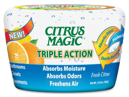 CITRUS MAGIC - Triple Action Odor Absorber Solid - 12.8 oz. (362 g) Discount