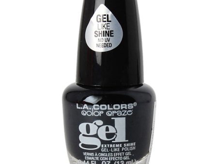 L.A. COLORS - Color Craze Extreme Shine Gel Polish CNP755 Anarchy - 0.44 fl. oz. (13 ml) For Sale