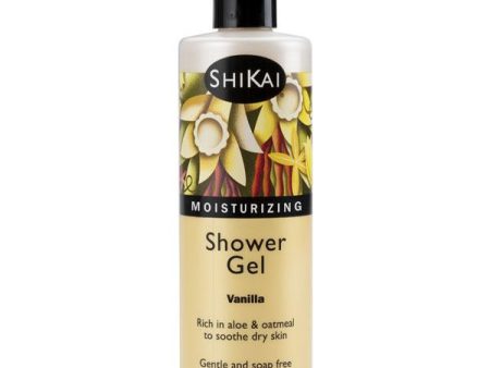 SHIKAI - Moisturizing Shower Gel Vanilla - 12 fl .oz. (355 ml) Online