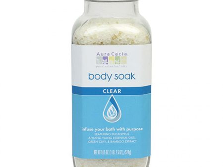 AURA CACIA - Clear Body Soak - 18.5 oz (524 g) Online Sale