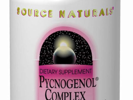 SOURCE NATURALS - Pycnogenol Complex - 30 Tablets on Sale