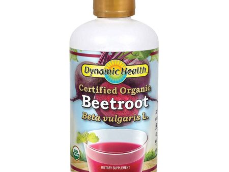 DYNAMIC HEALTH - Organic Certified Beetroot Juice - 32 fl. oz. (946 ml) Cheap