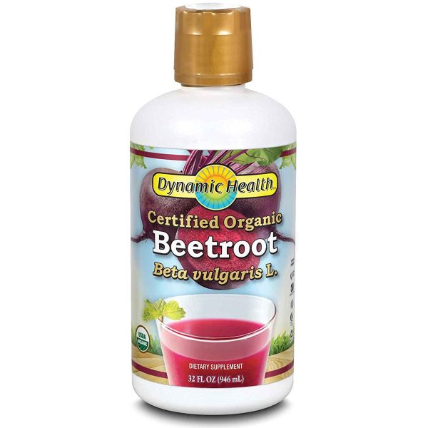 DYNAMIC HEALTH - Organic Certified Beetroot Juice - 32 fl. oz. (946 ml) Cheap