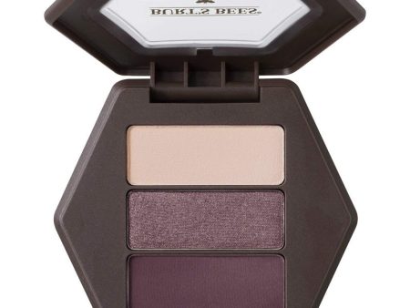 BURT S BEES - 100% Natural Eyeshadow Palette with 3 Shades, Countryside Lavender - 0.12 oz. (3.4 g) For Sale