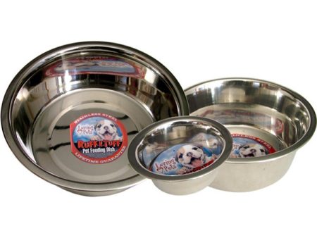 LOVING PETS - 1 Quart Standard Stainless Steel Mirrored Bowl - 1 Dish For Cheap