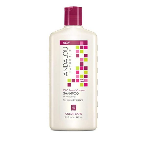 ANDALOU - 1000 Roses Complex Color Care Shampoo - 11.5 fl oz (340 ml) Online now