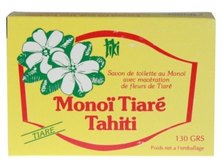 MONOI TIARE - Soap Bar Gardenia - 4.55 oz For Sale