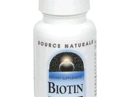 SOURCE NATURALS - Biotin (5 mg) - 120 Tablets Cheap