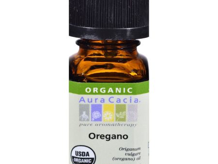 AURA CACIA - Organic Essential Oil Oregano - 0.25 fl. oz. (7.4 ml) Cheap