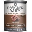 DESIGNER WHEY - 100% Premium Whey Protein Powder, Gourmet Chocolate - 12 oz. (340 g) on Sale