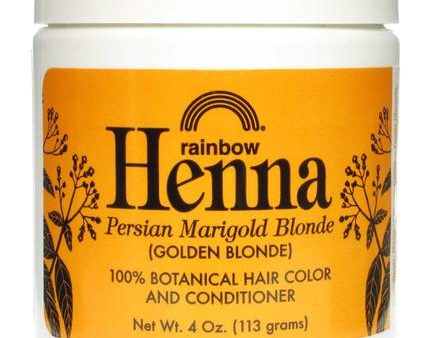 RAINBOW RESEARCH - Marigold Blonde Henna - 4 oz Cheap