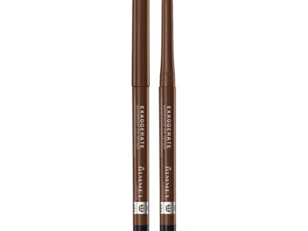 RIMMEL - Exaggerate Waterproof Eye Definer Pencil Rich Brown - 0.01 fl. oz. (0.28 g) Sale