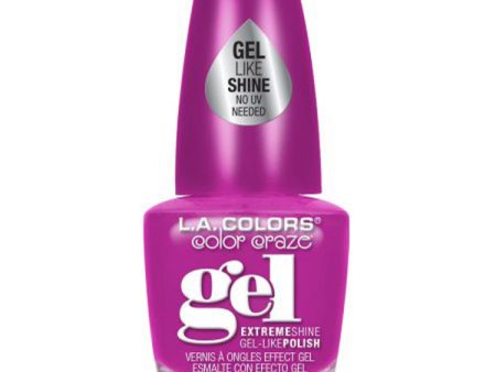 L.A. COLORS - Color Craze Extreme Shine Gel Nail Polish Muse - 0.44 fl. oz. (13 ml) For Discount