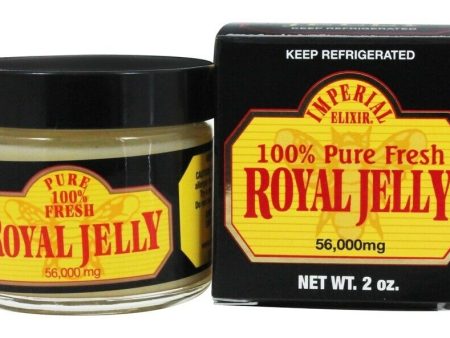 IMPERIAL ELIXIR - 100% Fresh Royal Jelly - 2 oz. (56 g) For Discount