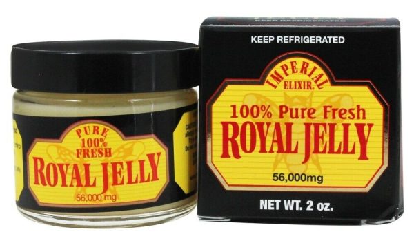 IMPERIAL ELIXIR - 100% Fresh Royal Jelly - 2 oz. (56 g) For Discount