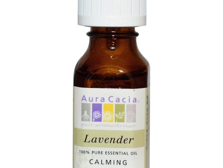 AURA CACIA - 100% Pure Essential Oil Lavender - 0.5 fl. oz. (15 ml) Online Sale