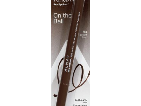 ALMAY - Ball Point Tip Pen Liquid Eyeliner, Brown - 0.056 oz. (1.6 g) For Cheap