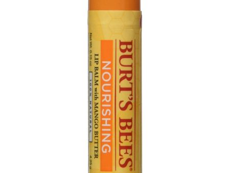 BURT S BEES - Nourishing Lip Balm with Mango Butter - 0.15 oz. (4.25 g) For Discount