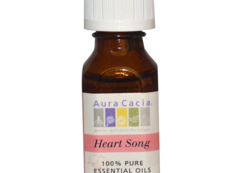 AURA CACIA - 100% Pure Essential Oil Heart Song - 0.5 fl. oz. (15 ml) on Sale