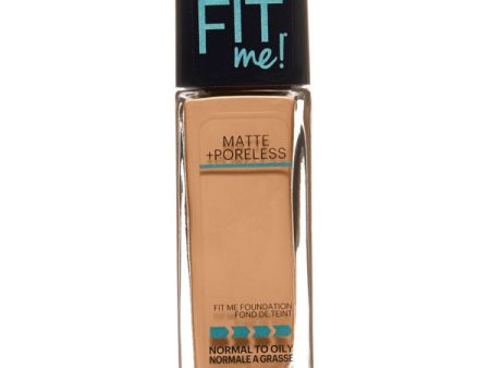 MAYBELLINE - Fit Me Matte Plus Poreless Foundation #320 Natural Tan - 1 fl. oz. (30 ml) Online Sale