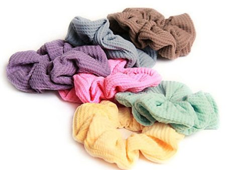 GOODY - Ouchless Ribbed Scrunchies Neutral - 8 Count For Discount