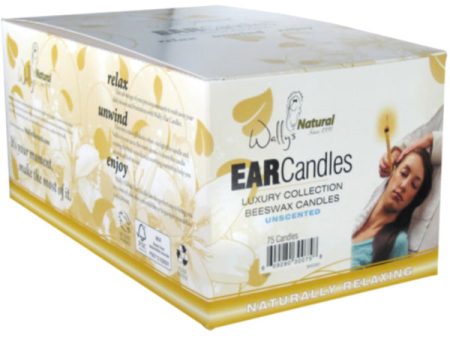 WALLY S - 100% Beeswax Ear Candle - 75 Pack on Sale