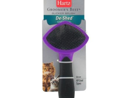 HARTZ - Groomer s Best Slicker Brush For Cats - 1 Brush Fashion