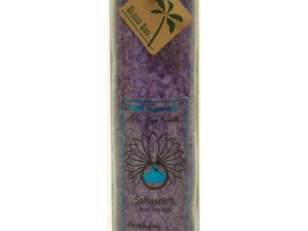 ALOHA BAY - Candle Unscented Chakra Jars Happiness (Sahasrar) - 1 Candle (16 oz) Supply