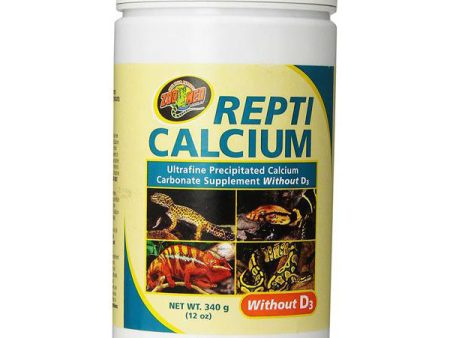 ZOO MED - Repti Calcium without D3 - 12 oz. (340 g) Fashion