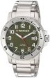 Wenger 01.1341.107 Green Dial Silver Tone Stainless Steel Bracelet Men s Watch Online Sale