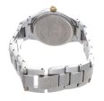 Anne Klein Women s 10 9523 Crystal-Accented White Dial Stainless Steel Watch Hot on Sale