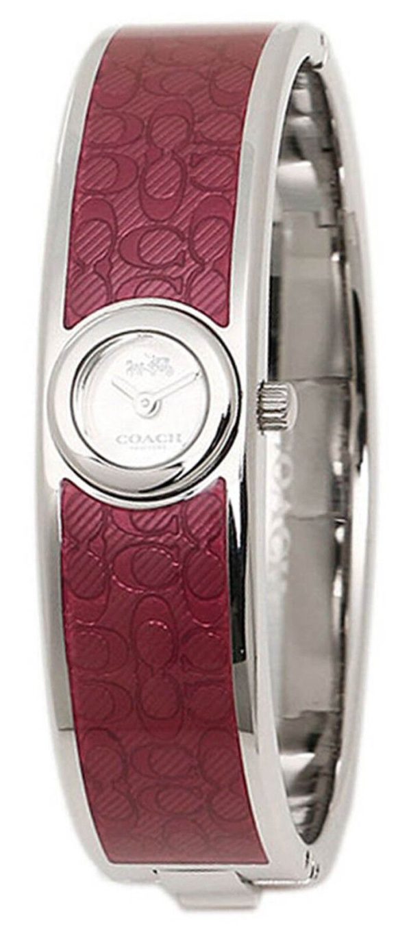 Coach 14502621 Scout Silver Dial Purple Stainless Steel Bangle Women s Watch Online Sale