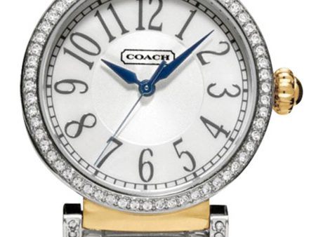 Coach 14501725 Madison Silver Dial Two Tone Stainless Steel Women s Watch Discount