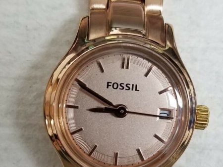 Fossil ES3167 Rose Gold Dial Rose Gold Stainless Women s Watch Discount